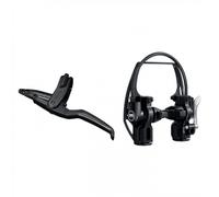 Leva Freno Idraulica HS11 Nera 3 Dita V-Brake Ergonomica per Bici Urbane