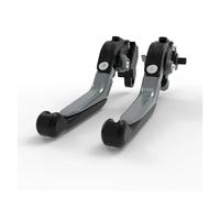 Leva Freno Leve Frizione Per Beta Per RR125 Per LC Per Per 4T Per AC Per RE Leve Freno Frizione Moto Regolabili Pieghevoli Estensibili(Black titanium)