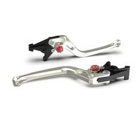Leva freno LSL BOW R17, argento/rosso, rosso