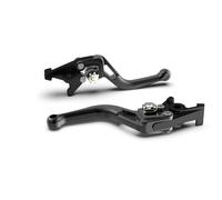 Leva freno LSL BOW R22, breve, nero/argento, argento