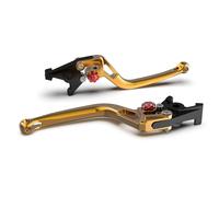 Leva freno LSL BOW R53R, oro/rosso, rosso
