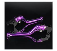 Leva Freno Manubrio Leva Freno Frizione Corta E Lunga Per YAM&AHA Majesty 400 YP400 2009-2014(177mm Purple)
