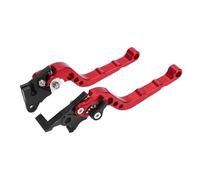 Leva Freno Moto, 2 Pezzi Leva Freno Frizione Moto Manubrio Dispositivo di Frenatura Maniglia Freno Frizione Regolabile in Lega di Alluminio Universale per Moto Pit Dirt Bike