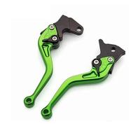 Leva Freno Motocicletta Leve freno frizione regolabili in alluminio CNC per moto per XT660 R per XT660X 2004-2017 2005 2006 2007 2008 frizione(Green 147mm)