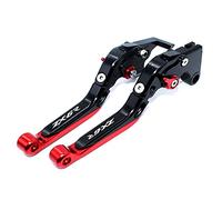Leva freno per Kawasaki Ninja ZX-6R ZX6R ZX 6R 636 2018 2017 2016 2007-2018 Moto CNC Regolabile Pieghevole Allungabile Freno Frizione Leve (A)