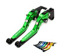 Leva freno per Kawasaki Ninja ZX-6R ZX6R ZX 6R 636 2018 2017 2016 2007-2018 Moto CNC Regolabile Pieghevole Allungabile Freno Frizione Leve (D)