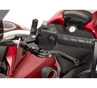 Leva freno PROTECH Sport 6061-T6-Alluminio nero anodizzato / regolatore nero nero, nero