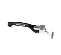 Leva Freno SCAR Flex Pieghevole Nero per Moto Pezzi Ricambio