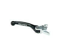 Leva Freno SCAR Flex Pieghevole Nero per Moto Scorta