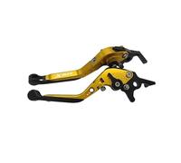 Leva Freno Sinistra Accessori moto Leve freno di stazionamento CNC con blocco automatico pieghevoli per XMAX125 per XMAX250 per XMAX300 2015-2020 Leva Sinistra(Gold)