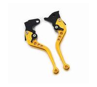 Leva Freno Sinistra Leve freno frizione regolabili moto per Kawasaki per ZX9R 1998-1999 Accessori per Leva Sinistra(Golden 147mm)