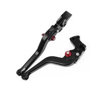 Leva Freno Sinistra Leve freno pieghevoli per moto leva frizione estensibile con comando manuale per Duke390 per Duke 125 per 250 2024 Leva Sinistra(Black Foldable)