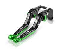 Leva Frizione CNC, Leva Freno, Set Leve Pieghevoli Regolabili, Compatibile con NMAX125, NMAX150, NMAX155 V1, V2, V3 2015-2023(A15)