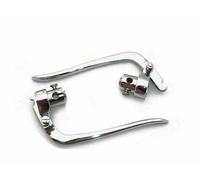 Leva Frizione E Freno In Acciaio Cromo 7/8 " Manubrio Per Ariel AJS BSA @US