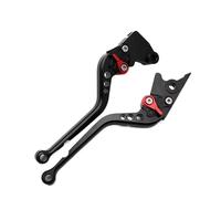 Leva Frizione Freno Moto Per Speed Per Triple 1050 Per SpeedTriple R Per Daytona 675 R 2011-2013 2014 2015 2016 Leve Freno Frizione Lunghe Corte Leva Freno Frizione Accessori(Long black)