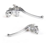 Leva Frizione Freno Moto Per X-ADV Per 750 Per CBR150R Per CBR 150R 7/8 "22 MM Cilindro Maestro Manubrio Controllo Freno Idraulico Con Leva Frizione(Silver)