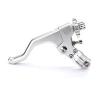 Leva Frizione Freno Moto Per YZ250X 2016-2018 Per YZ250FX 2015-2018 Per YZ450FX 2016-2017 Frizione E Freno A Mano Per Moto Leva Frizione Corta Perch(B-silver)