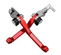 Leva Frizione Freno Moto Pivot Leve Freno Frizione Per Xr400 Per Motard 2005-2008 Accessori Moto In Lega Di Alluminio(A pair red)