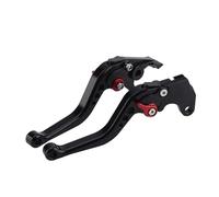 Leva Frizione Freno Per Kawasaki Per NINJA 650R/ER-6F/ER-6N Z900 Z650 Moto Manico Lungo Corto Leva Frizione Freno Moto Frizione Leve Freno(Short black)