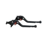 Leva Frizione Moto Per Royal Per Enfield 350 Moto Classic 2021 Lunga Leva Del Freno Frizione Set Moto CNC Maniglia Regolabile Grips(3D 177 black long)