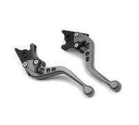 Leva Frizione Moto Per Royal Per Enfield 350 Moto Classic 2021 Lunga Leva Del Freno Frizione Set Moto CNC Maniglia Regolabile Grips(3D 147 gray short)