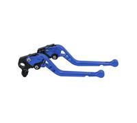 Leva Frizione Moto Per Royal Per Enfield 350 Moto Classic 2021 Lunga Leva Del Freno Frizione Set Moto CNC Maniglia Regolabile Grips(3D 177 blue long)