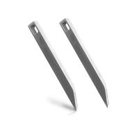 Leva in acciaio inossidabile, 2 Pack mini barra robusta e potente, leva tascabile con portachiavi EDC per l'uso quotidiano, levas multiuso sottile e ultra minimalista, levas portachiavi