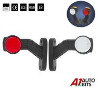 Leva Indicatore Laterale Luci LED Neon Bianco Rosso Ambra 12v 24v Caravan Camion