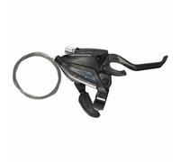 Leva-manopola MTB Shimano STEF500 destro 8v. nera per freno v-brake 2 dita