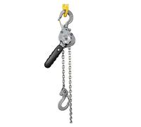 Leva manuale in alluminio Paranco a catena a leva Paranco a catena leggero Strumento di sollevamento portatile Leva Paranco a catena Mini paranco a catena a leva,Resistente e affidabile(250 Kg)