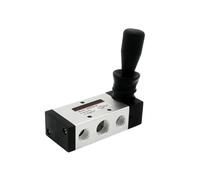Leva manuale pneumatica a 5/2 vie in lega di alluminio | Dimensioni 4H210-08,4H310-10,4H410-15 for comando pneumatico(Only,4H410-15)