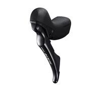 Leva manubrio sinistra Shimano 105 R7020 doppia nera per freno a disco singolo