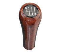Leva Marce Manopola Cambio Per BMW 1 3 5 6 Series E30 E32 E34 Elegante | Venatura del legno,1 Pomello del cambio,Pelle,Qualità Assicurata,Pronto per il Montaggio(6speed)