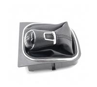 Leva Marce Manopola Cambio Per VW Per Golf 5 6 MK5 Per GTI Elegante | 5 marce/6 marce,Manuale,Pomello con copertura,Compatibile con Cambio(5 speed black thread)