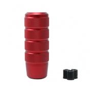 Leva Marce Pomello Del Cambio Zigrinato Pomello Leva Cambio Prestazioni | Blu/viola/multicolore/oro/rosso/nero/grigio/argento,Lega,Materiali di Qualità(Red)