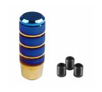 Leva Marce Pomello Del Cambio Zigrinato Pomello Leva Cambio Prestazioni | Blu/viola/multicolore/oro/rosso/nero/grigio/argento,Lega,Materiali di Qualità(Blue-Purple)