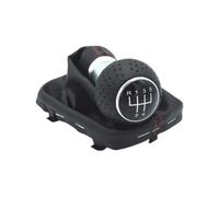 Leva Marce Pomello Leva Cambio Per A3 S3 2001-2003 Rosso/Nero Elegante | Plastica ABS/Pelle,Impugnatura Ergonomica,Sensazione Confortevole(Red Line R12345)