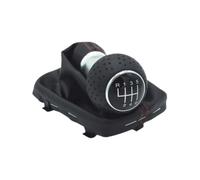 Leva Marce Pomello Leva Cambio Per A3 S3 2001-2003 Rosso/Nero Elegante | Plastica ABS/Pelle,Impugnatura Ergonomica,Sensazione Confortevole(Red Line R123456)