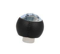 Leva Marce Pomello Leva Cambio Per Peugeot 307 308 3008 Miglioramento | Plastica,Nero/Argento,Superficie Antiscivolo,Controllo Migliorato,Guida Più Sicura