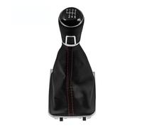 Leva Marce Pomello Leva Cambio Per VW Per Golf 7 Vestibilità Standard | Pelle sintetica,Nero,Impugnatura Ergonomica,Sensazione Confortevole(6 Speed Case A)