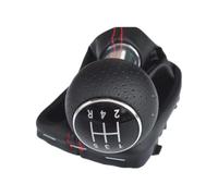 Leva Marce Sostituzione Pomello Leva Cambio Per A3 S3 8L 1 6L 1996-2003 | Rosso/Nero,Pelle sintetica/ABS,Miglioramento Sportivo,Design Elegante(23mm 12345R Red)