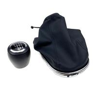 Leva Pomello Cambio Per Chevrolet Per Chevy Per Cruze 2009-2012 MT Pomello Del Cambio Per Auto A 5 E 6 Marce Leva Cambio Cuffia Cambio Copri-cuffia Pomello Cambio Auto(6 Speed Black line)