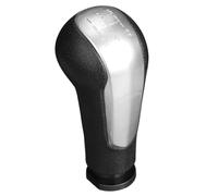 Leva Pomello Cambio Per Chevrolet Per Chevy Per Spark 2011 2013 2014 2015 2016 Pomello Del Cambio A 5 Marce Con Cuffia In Similpelle Pomello Cambio Auto(Matte silver knob)