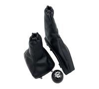 Leva Pomello Cambio Per O&pel Per Astra II G Per Zafira A 1998-2010 Cuffia Leva Freno A Mano In Pelle A 5 Marce Pomello Cambio Copertura Antipolvere(3pcs)