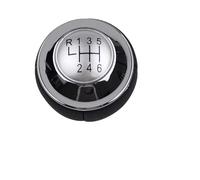 Leva Pomello Cambio Per R50 2000-2006 Per Cabrio R52 R53 Cooper 2001-2008 12 mm 5/6 Marce Cromo Pomello Cambio Manuale(6 Speed Silver)