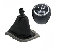 Leva Pomello del Cambio Compatibile Con Fiat per Ducato 2002 2003 2005 2006 2007 2008 2009 2010 2011 2012 2013 2014 Pomello Del Cambio Manuale Per Auto A 5/6 Marce Copri Cuffia Copri Cuffia(Style 1)