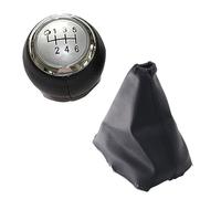 Leva Pomello del Cambio Per Toyota Per Verso 2009-2013 Manuale Stick Maniglia Pomello Del Cambio Copertura Leva Del Pomello Del Cambio Shifter Dust Jacket Pomello Cambio(6 speed silver set)