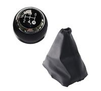 Leva Pomello del Cambio Per Toyota Per Verso 2009-2013 Manuale Stick Maniglia Pomello Del Cambio Copertura Leva Del Pomello Del Cambio Shifter Dust Jacket Pomello Cambio(5 speed black set)