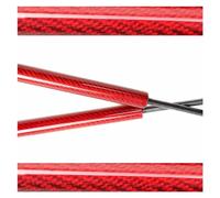 Leva Portellone Posteriore Bagagliaio Per Ford KF 1989-1996 Per Escort Hatchback Supporti Per Bagagliaio Molle Ammortizzatori Barra Supporto Montanti Portellone Posteriore(Red carbonfiber)