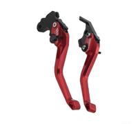 Leva Regolabile 6 Marce per Moto per retro Leva Regolabile 6(Red) | Design per cavo rombo, riduce resistenza per vento, compatibile modelli 2022-2023, guida rilassata